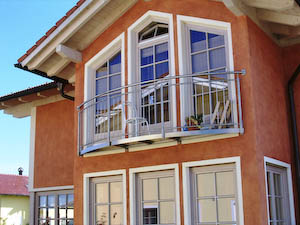 Edelstahl aussengel&auml;nder